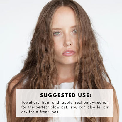 R+Co CHIFFON Styling Mousse – Lightweight Hair Foam, Adds Volume & Texture, All Hair Types