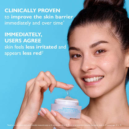 Peter Thomas Roth | Water Drench® Hyaluronic Jelly Refillable Moisturizer | Hyaluronic Acid Cloud Cream, For Normal to Oily Skin, Fragrance-Free, Non-Comedogenic, Acne-Safe Moisturizer