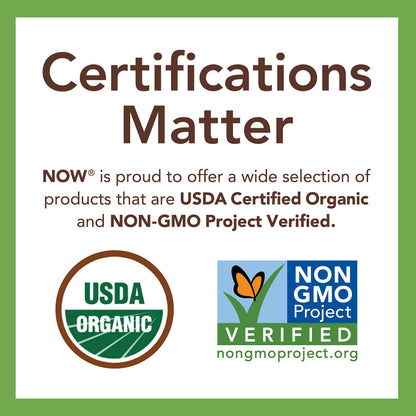 NOW Foods, Organic Quinoa Macaroni, Gluten-Free, Corn-Free, Non-GMO Elbow Pasta, 8-Ounce