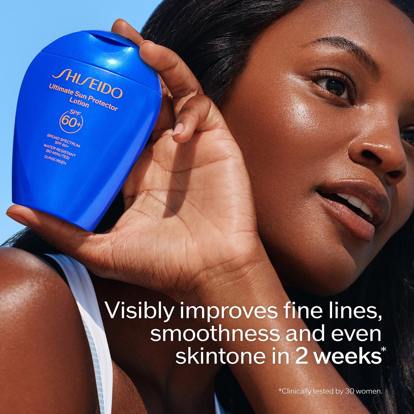 Shiseido Active Sun Protection Set - Benefiance Wrinkle Smoothing Eye Cream (5mL), Ultimate Sun Protector Lotion SPF 60+ (150mL) & Perfect Cleansing Oil (40mL) - $83 Value