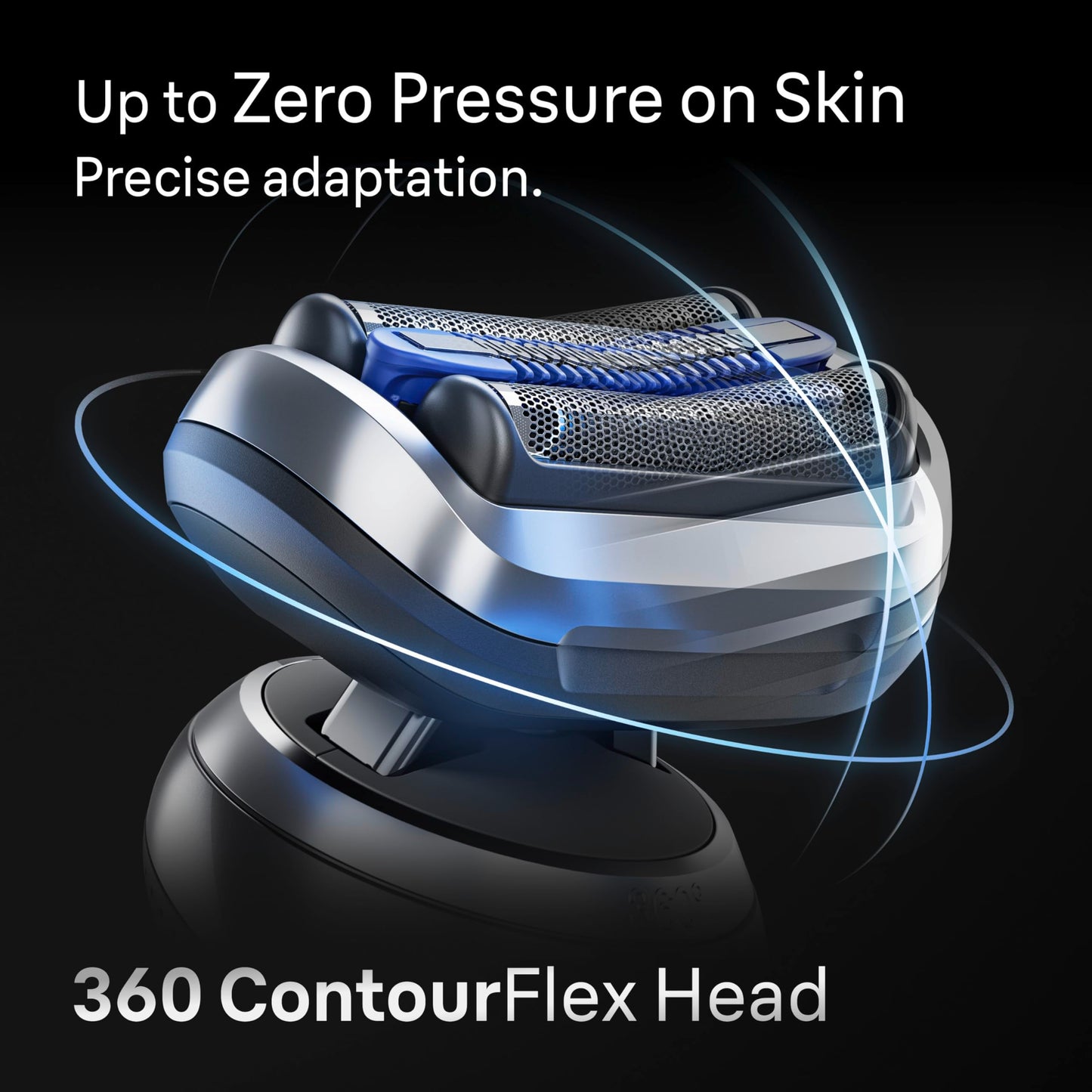 Braun Electric Shaver for Men, Series 7 7120s, Wet & Dry Shave, Turbo & Gentle Shaving Modes, Waterproof Foil Shaver, with Precision Trimmer, Space Grey