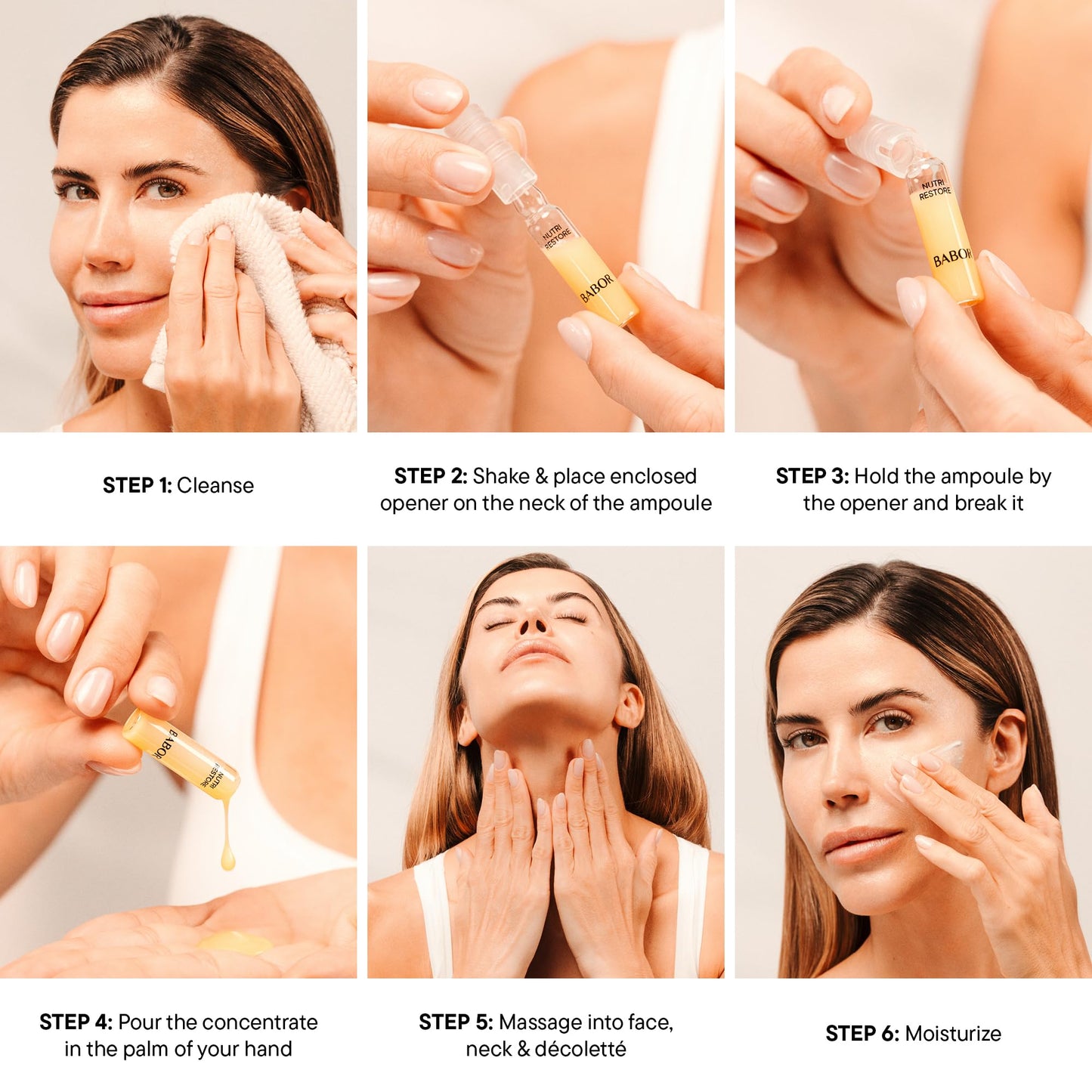 BABOR Spring Egg Ampoule Concentrates Set – 14 Day Hydration & Glow Treatment, Hyaluronic Acid + Vitamin Ampoules for Radiant, Firm, Smooth Skin | Limited Edition Skincare Gift Set 14 x 2 ml