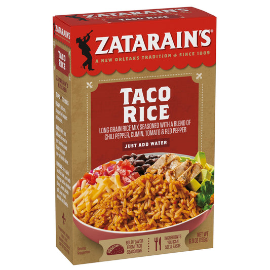 Zatarain's Taco Rice Mix, 6.9 oz (Pack of 8)