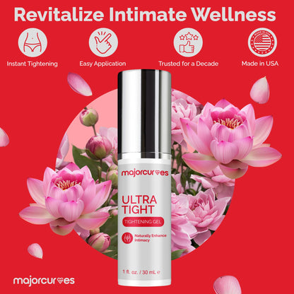 Ultra Vaginal Tightening Gel - Instant Tightener, China Shrink Cream Alternative for Women, New Enhanced Formula with Witch Hazel and Organic Aloe Vera