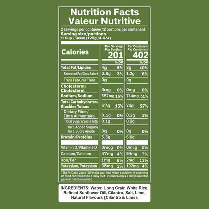 Eat Regal Cilantro & Lime Rice Ready to Eat in 1.5 Minutes Microwave Pouch, 7 Clean Non-GMO Ingredients, 6.6g Protein, No Clump & No Kneading, 8.8 oz – Shelf Stable Side Dish, 8.8oz Pack of 6
