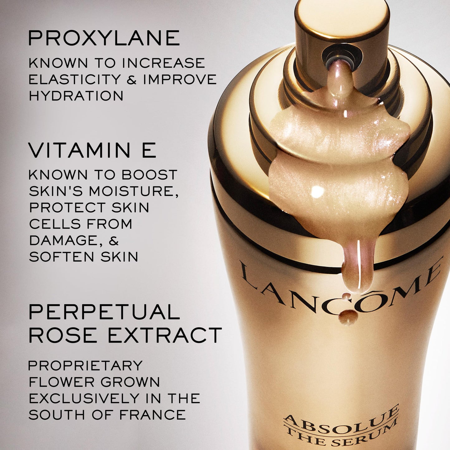 Lancôme Absolue The Serum – Skin Surface Cell Renewing Serum for Smoother, Plumper, Glowing Skin, Refillable 1.0 fl. oz.