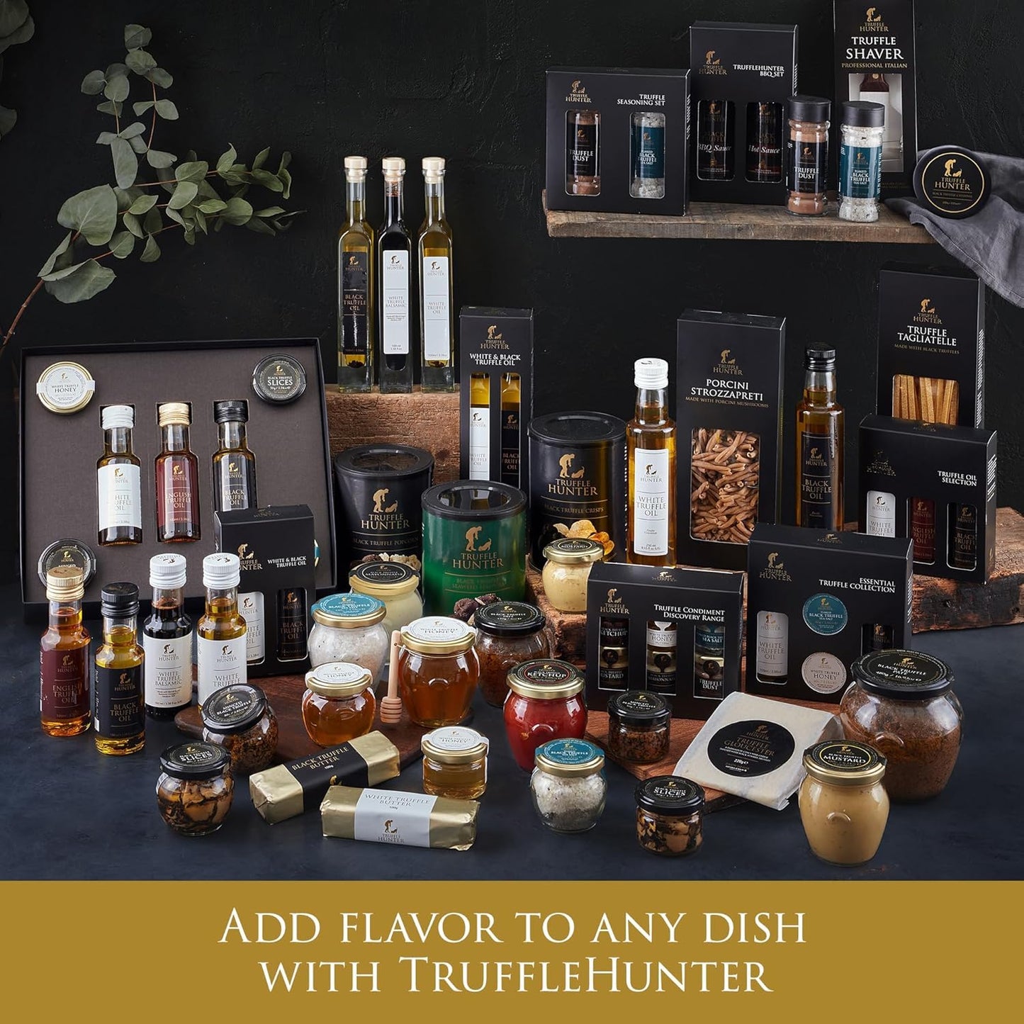 TruffleHunter - Ultimate Truffle Collection - Gourmet Food Seasoning, Oils, Sauces & Condiments Set