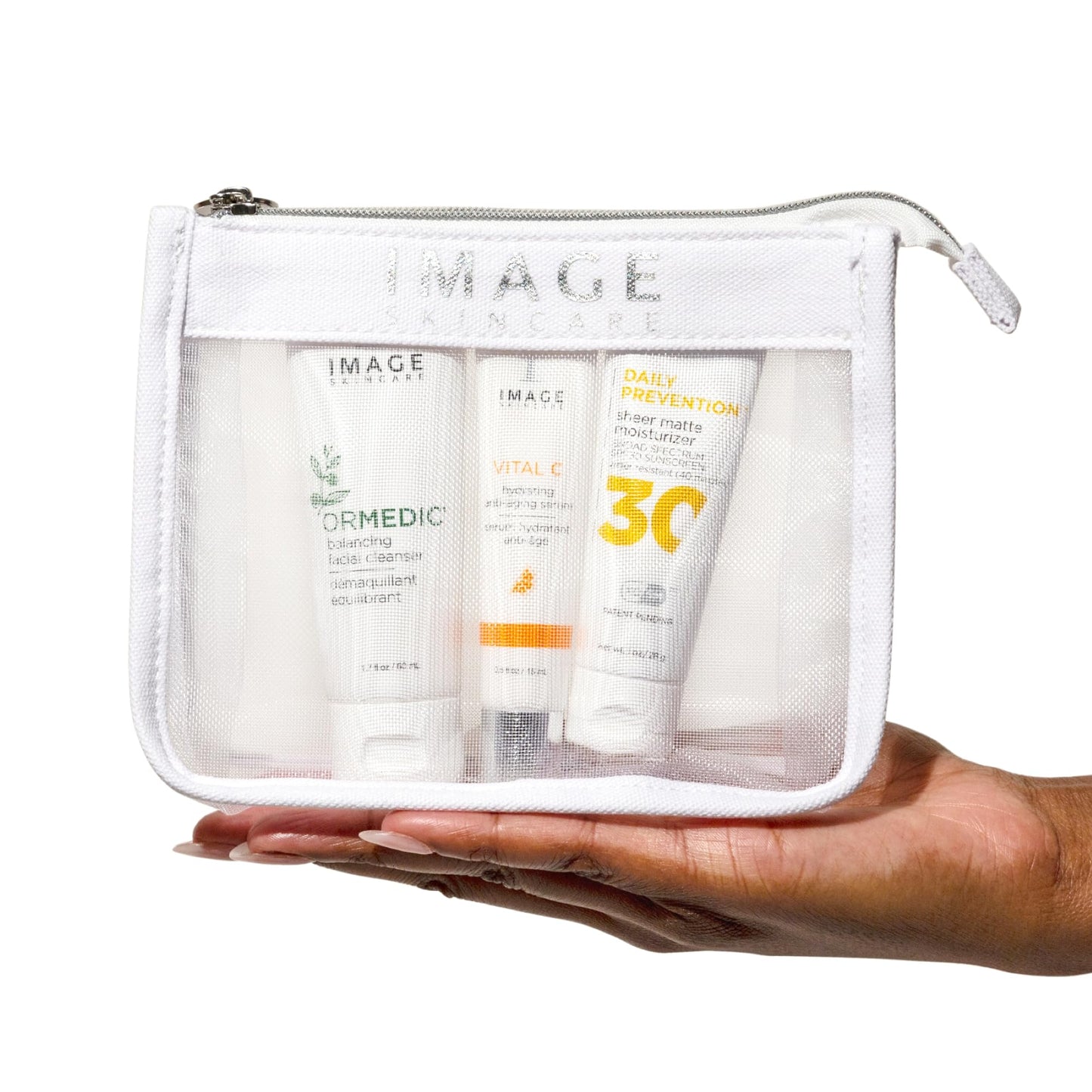 IMAGE Skincare, Ready Set Discover, 3-Piece Travel Ready Skin Care Kit, with Face Wash, Serum, and Moisturizer