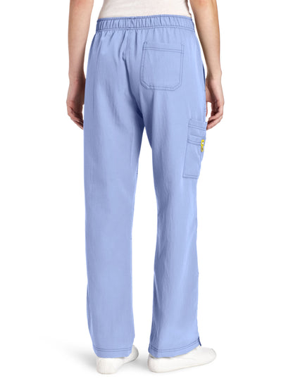 WonderWink Women's Petite Four-Stretch Sporty Cargo Scrub Pant, Petite