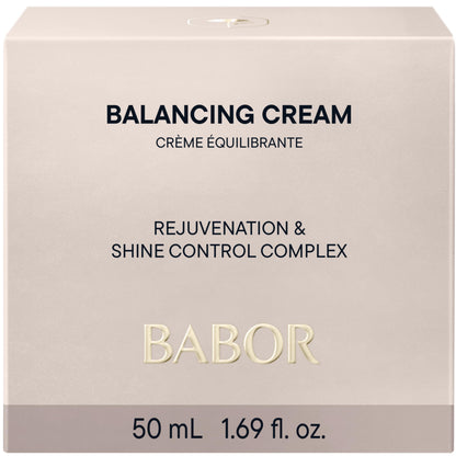 BABOR SKINOVAGE Balancing Cream, Gesichtscreme für Mischhaut, Mattierende Feuchtigkeitspflege für ebenmäßigen Teint, Anti-Aging, 50 ml
