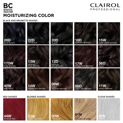 Clairol Professional Beautiful Collection Hair Color, 17W Rosewood Brown, 3 oz. - Packaging May Vary