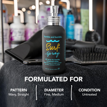 Bumble and bumble. Surf Sea Salt Spray | Volumizing | Air Dry Hair | Adds Tousled Beachy Texture + Matte Finish | For Fine to Medium Wavy, Straight Hair Types