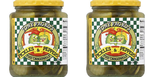 Tony Packo's Pickle & Pepper The Originals, 24 fl oz (Pack of 2)