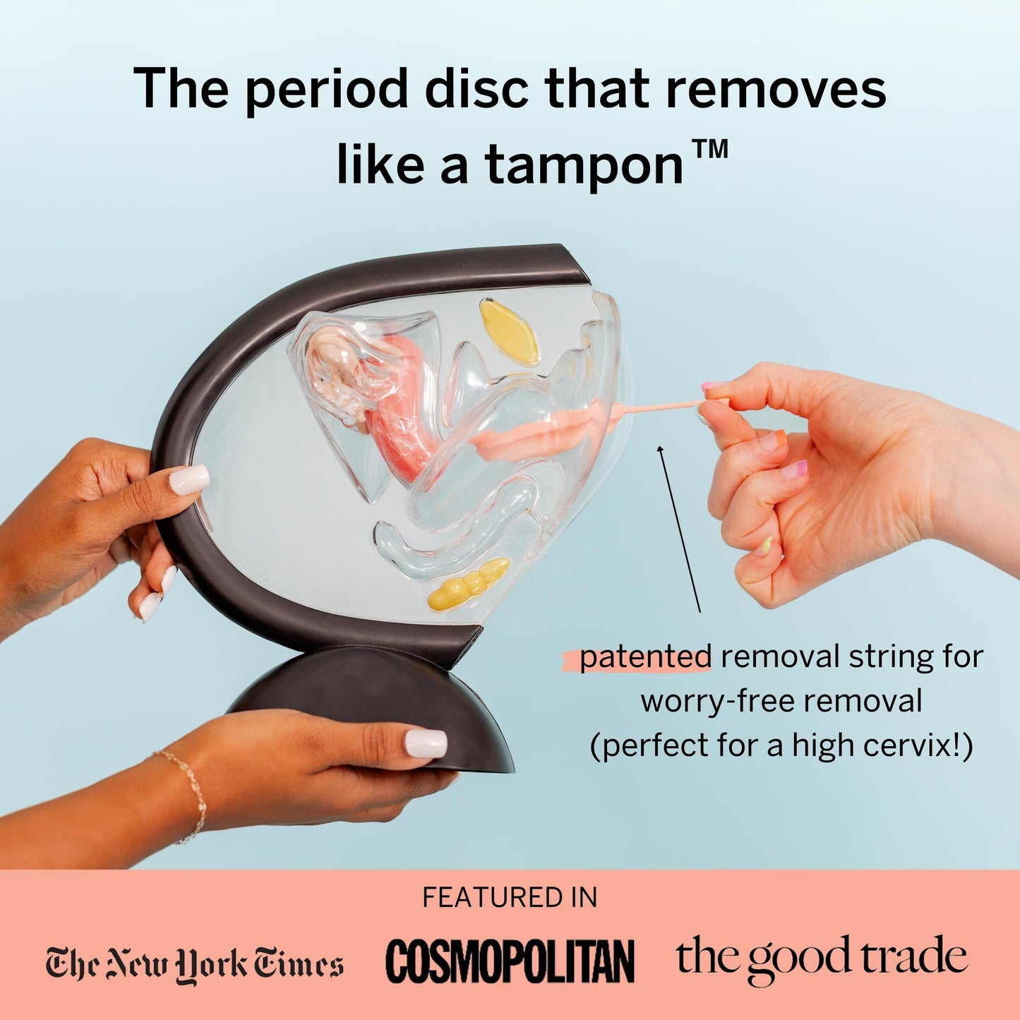 Pixie Menstrual Disc Collection - 2 Reusable Period Discs with Applicator, Sterilizer, Feminine Wash & Totes for Feminine Care, Tampon-Style Insertion - All-in-One Easy Period Solution