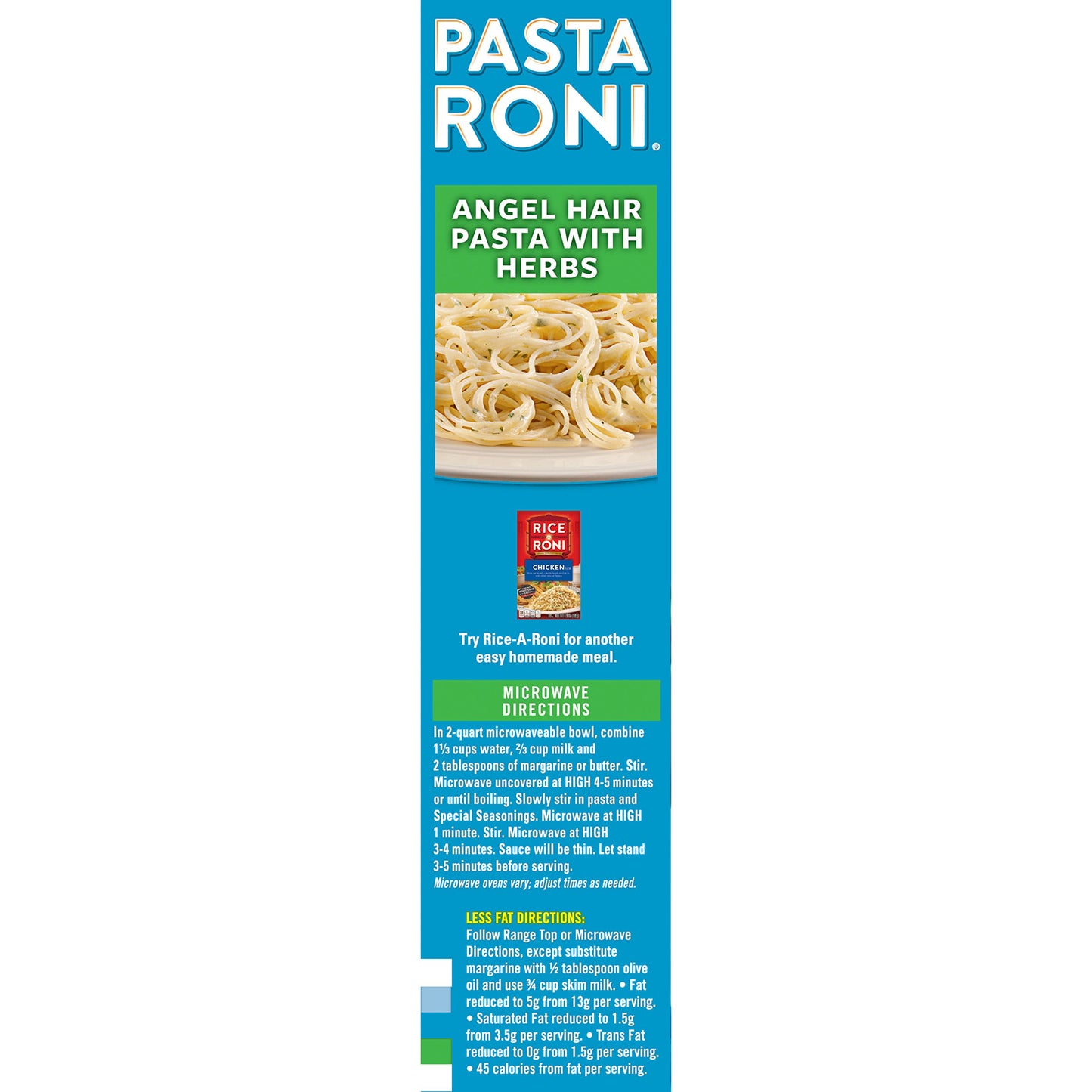 Pasta Roni Angel Hair Pasta With Herbs Mix,4.8 Ounce (Pack of 12 Boxes)