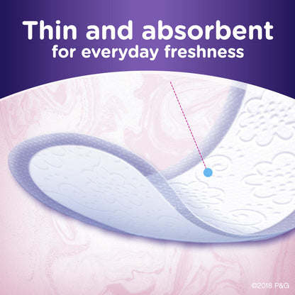 Thin Dailies, Unscented, Wrapped 120 Count
