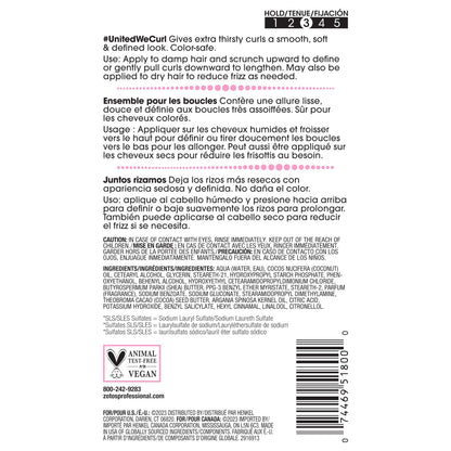 ALL ABOUT CURLS Smoothing Cream | For Curly Hair Styling | Moisturize, Define & Enhance Texture | Reduce Frizz & Boost Shine | Controllable Definition | Vegan & Cruelty Free | Sulfate & Paraben Free