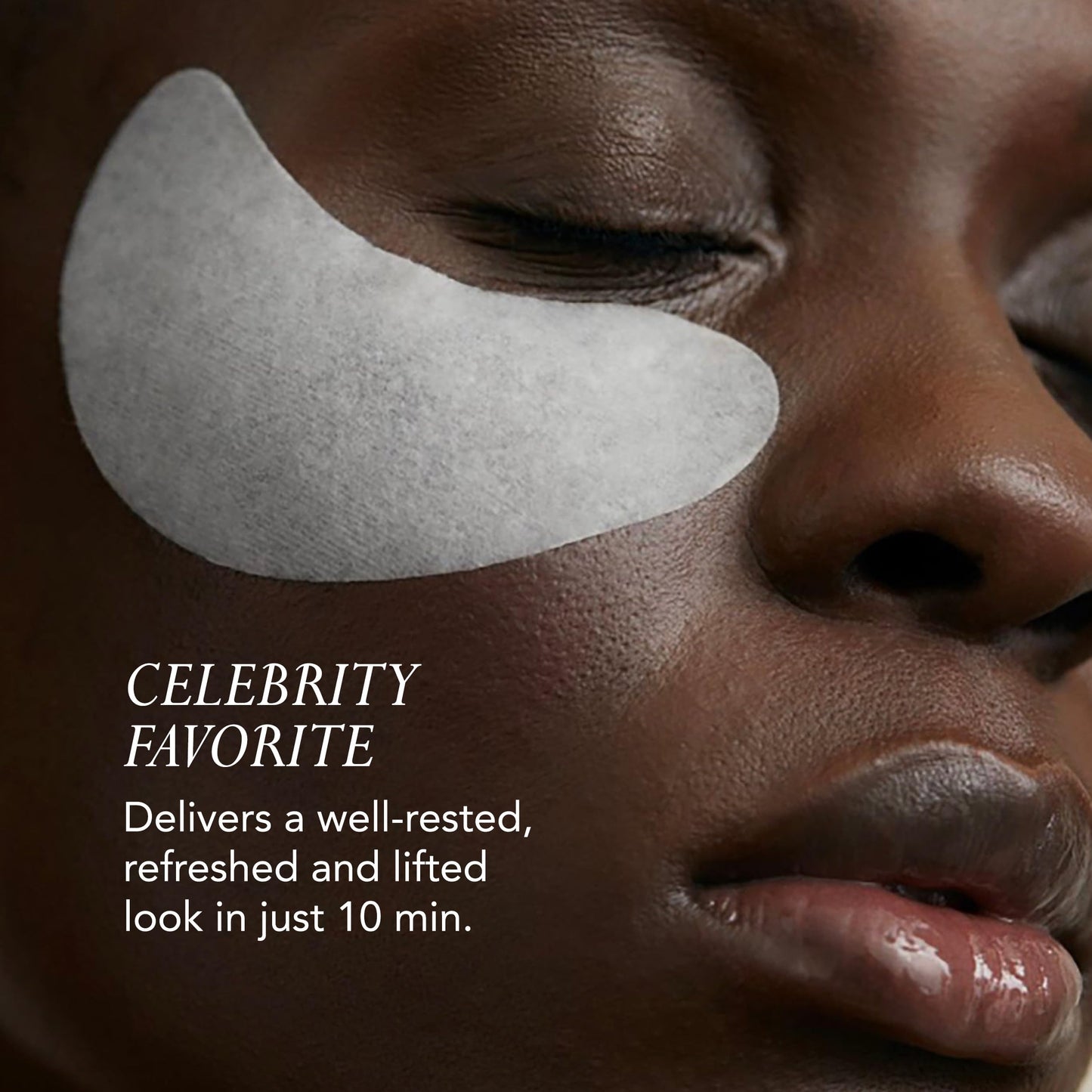 KAT BURKI KB5 Eye Recovery Masks, Lifting, Illuminating Under Eye Patches with Botanical Hyaluronic Acid, Niacinamide & Plant Stem Cells, 8 Applications