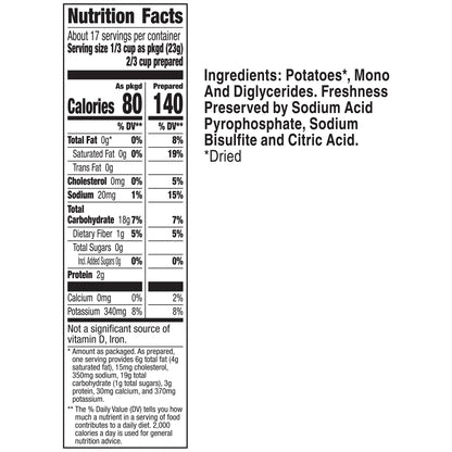 Betty Crocker Gluten Free Potato Buds Potatoes, 13.75 oz