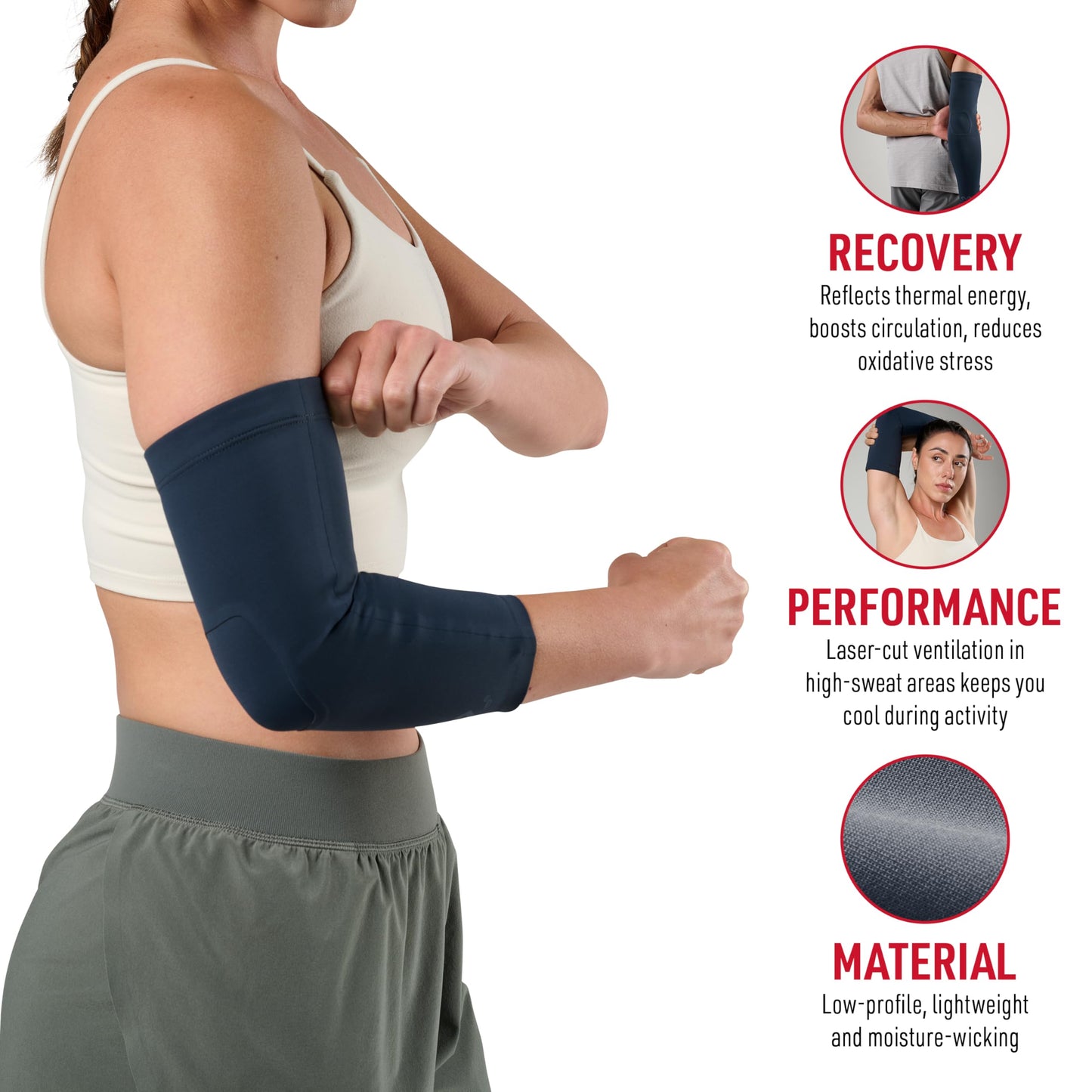 McDavid Infused Therapy Buttersoft Elbow Sleeve