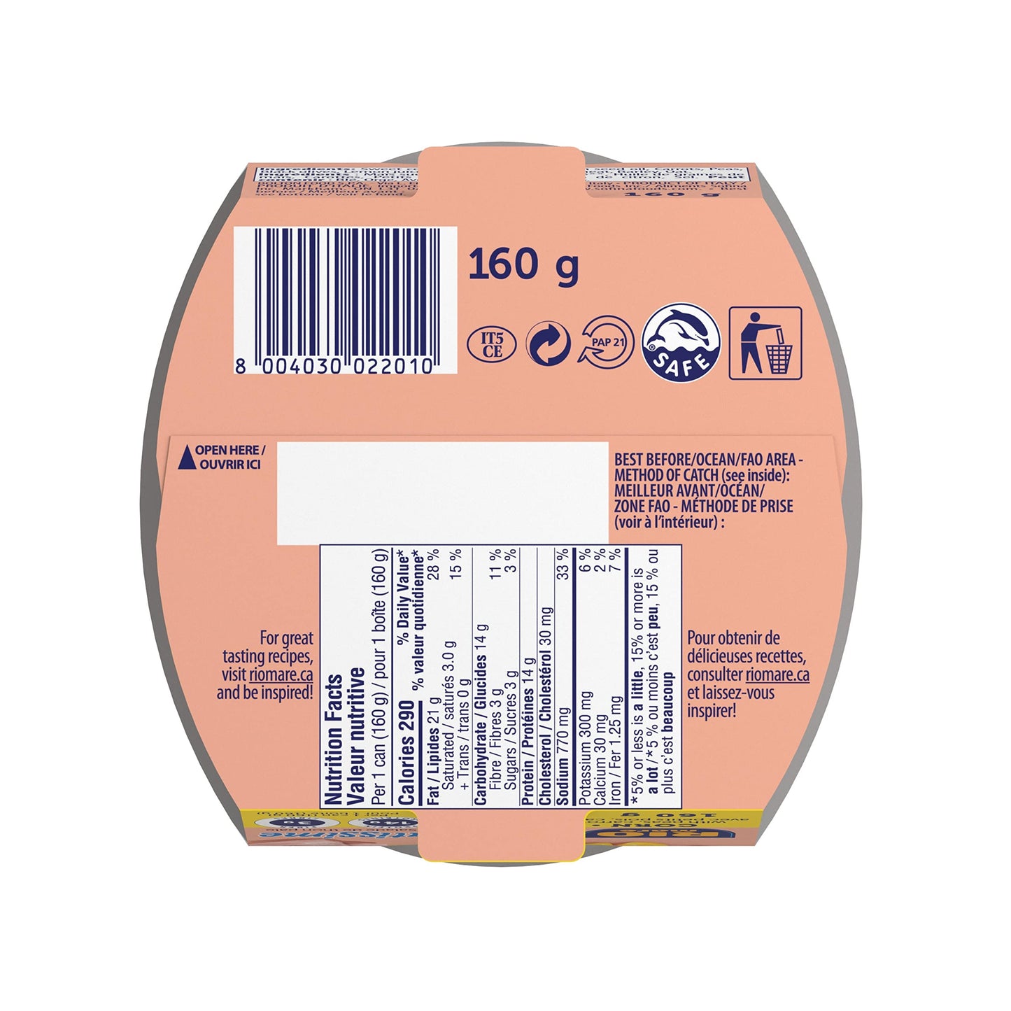 Rio Mare Insalatissime Sweetcorn and Tuna Salad 160g