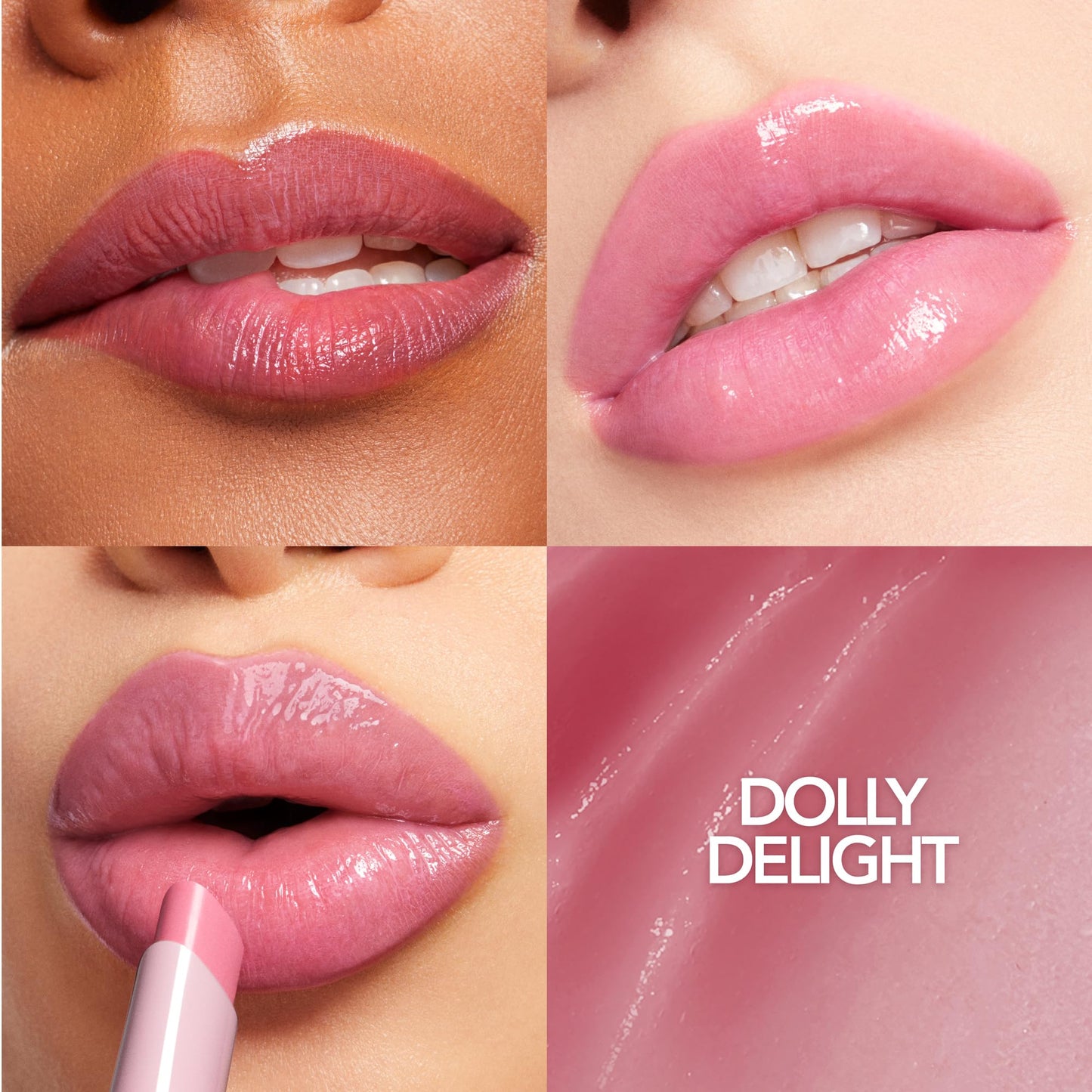 BUXOM Full-On Plumping Lip Glow Balm, Tinted Lip Balm, Hydrating & Nourishing Lip Treatment with Hyaluronic Acid & Shea Butter, Cruelty-Free