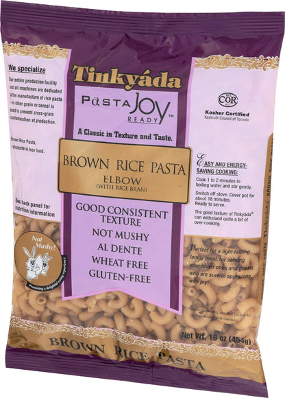 Tinkyada Pasta Brown Rice Elbow, 16 oz