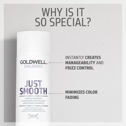 Goldwell Dualsenses Just Smooth Taming Anti-Frizz & Humidity Control Shampoo
