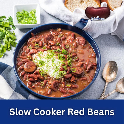 Blue Runner Creole Cream Style Red Beans, 1 Pound (Pack of 6) - Easy Heat and Serve for Delicious Meals - Authentic New Orleans Flavor