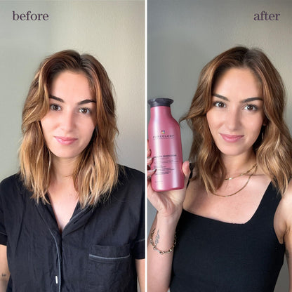 Pureology Smooth Perfection Shampoo - For Frizzy and Color Treated Hair, Smooths Hair & Controls Frizz, Sulfate-Free & Vegan