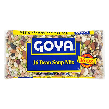 Goya 16 Bean Soup Mix No. 1 Grade, 14 oz, 1 bag