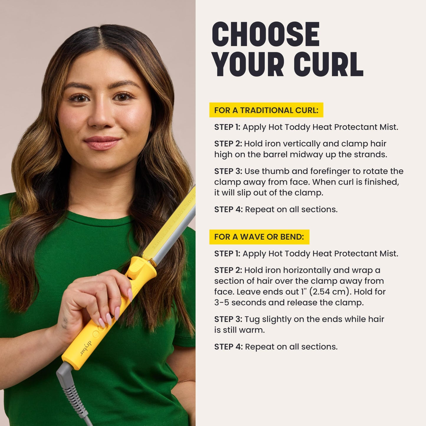 Drybar The 3-Day Bender Rotating Curling Iron