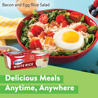 Minute Ready-to-Serve White Rice, Microwavable Rice Cups, 8.8-Ounce Cups (Pack of 8)