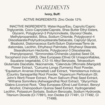 RMS Beauty SunCoverup SPF 50 – Broad Spectrum Mineral Sunscreen Foundation, Reef-Safe Zinc Oxide, Tinted Lightweight Sun Protection, Water-Resistant, 1 fl oz