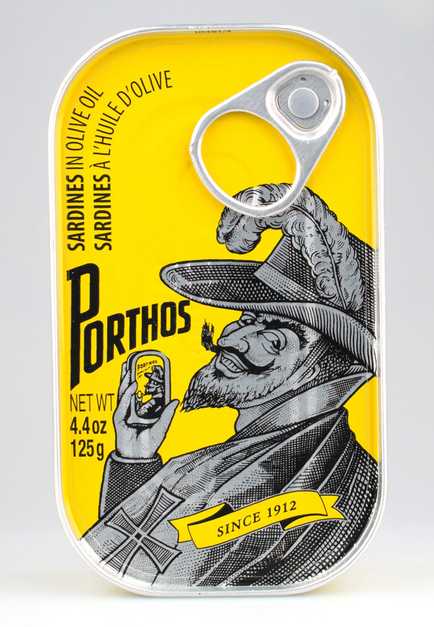 Sardines in olive oil 3 tins x 125 g, Porthos / Portugal