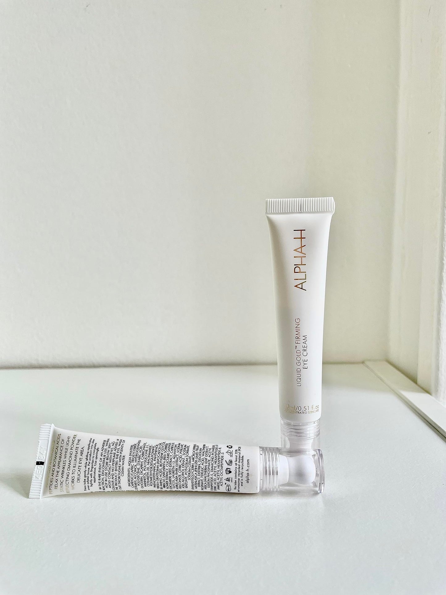 Alpha-H Liquid Gold Firming Eye Cream – Peptide Eye Treatment for Fine Lines, Dark Circles & Puffiness – Brightening Under Eye Cream