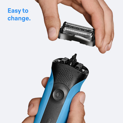 Braun Series 3 Pro Skin Electric Shaver Replacement Head - 32B - Compatible with Electric Razors 3000s, 3010s, 3040s, 3050cc, 3070cc, 3080s, 3090cc