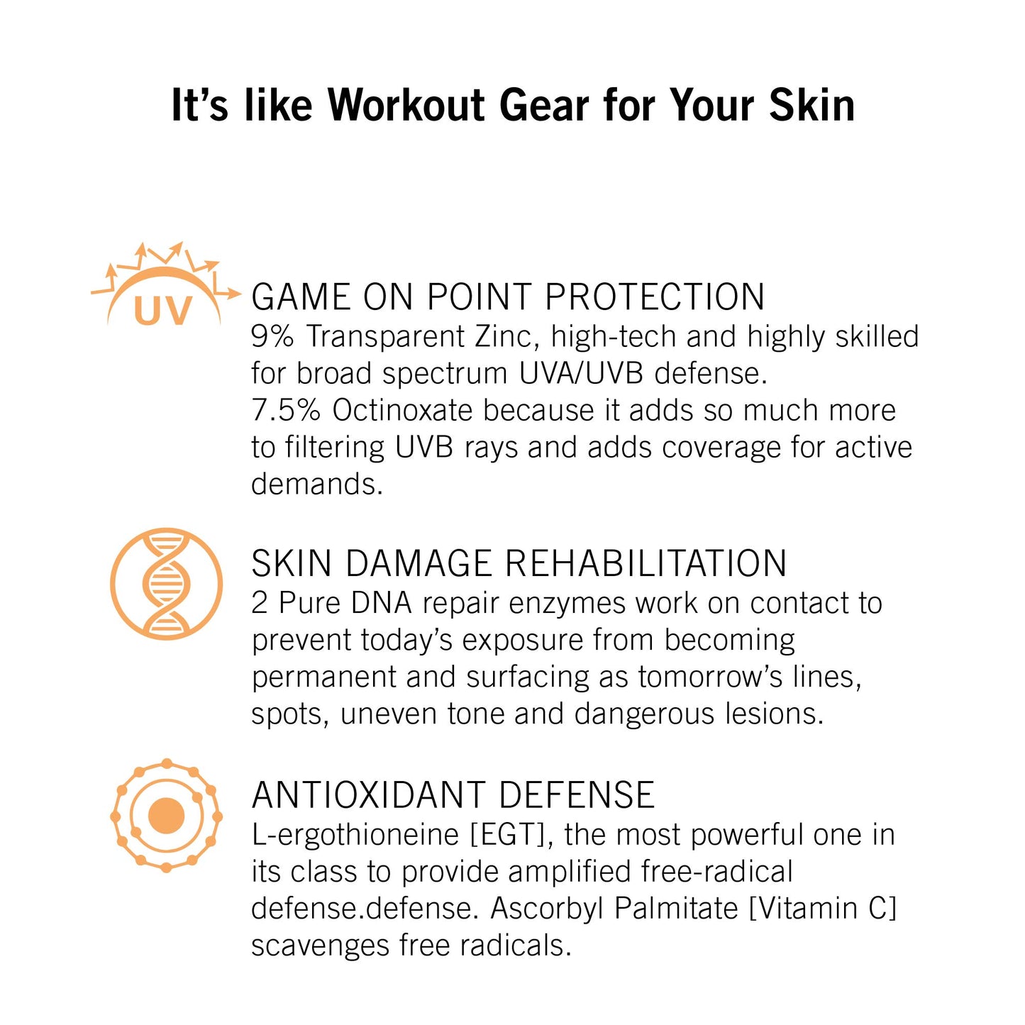 NEOVA SmartSkincare Active Sunscreen for Body 3 fl. Oz. | Broad Spectrum SPF 43 | Zinc & Octinoxate | Water Resistant up to 80 Min