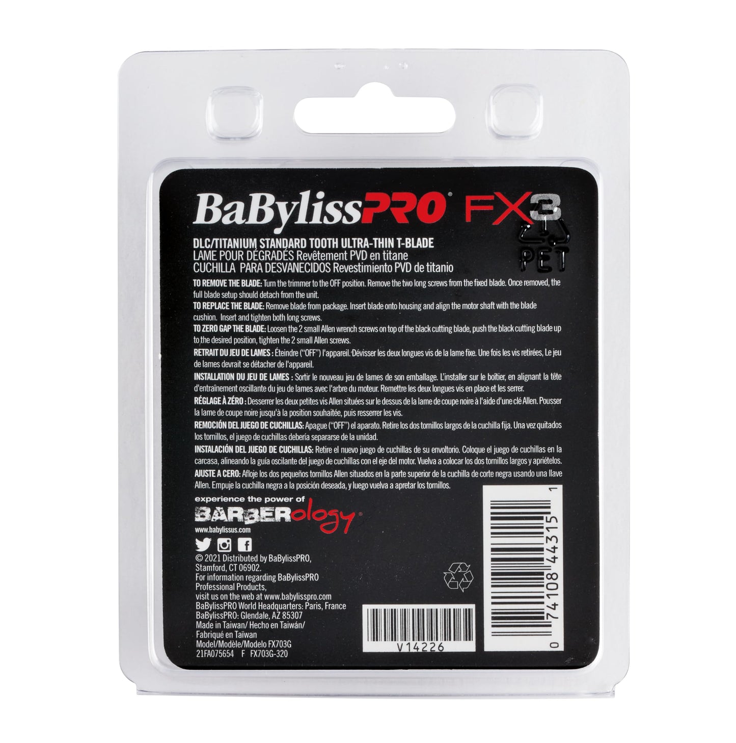 FX3 Standard Tooth Replacement Blades