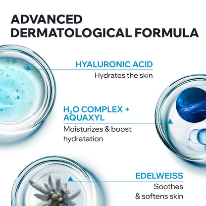 URIAGE Water Sleeping Mask | Moisturizing Night Mask with Hyaluronic Acid & Edelweiss, Skin Replenished After 8 Hours, Silky Gel, Paraben-Free, Non-Comedogenic, 50 mL/ 1.69 Oz
