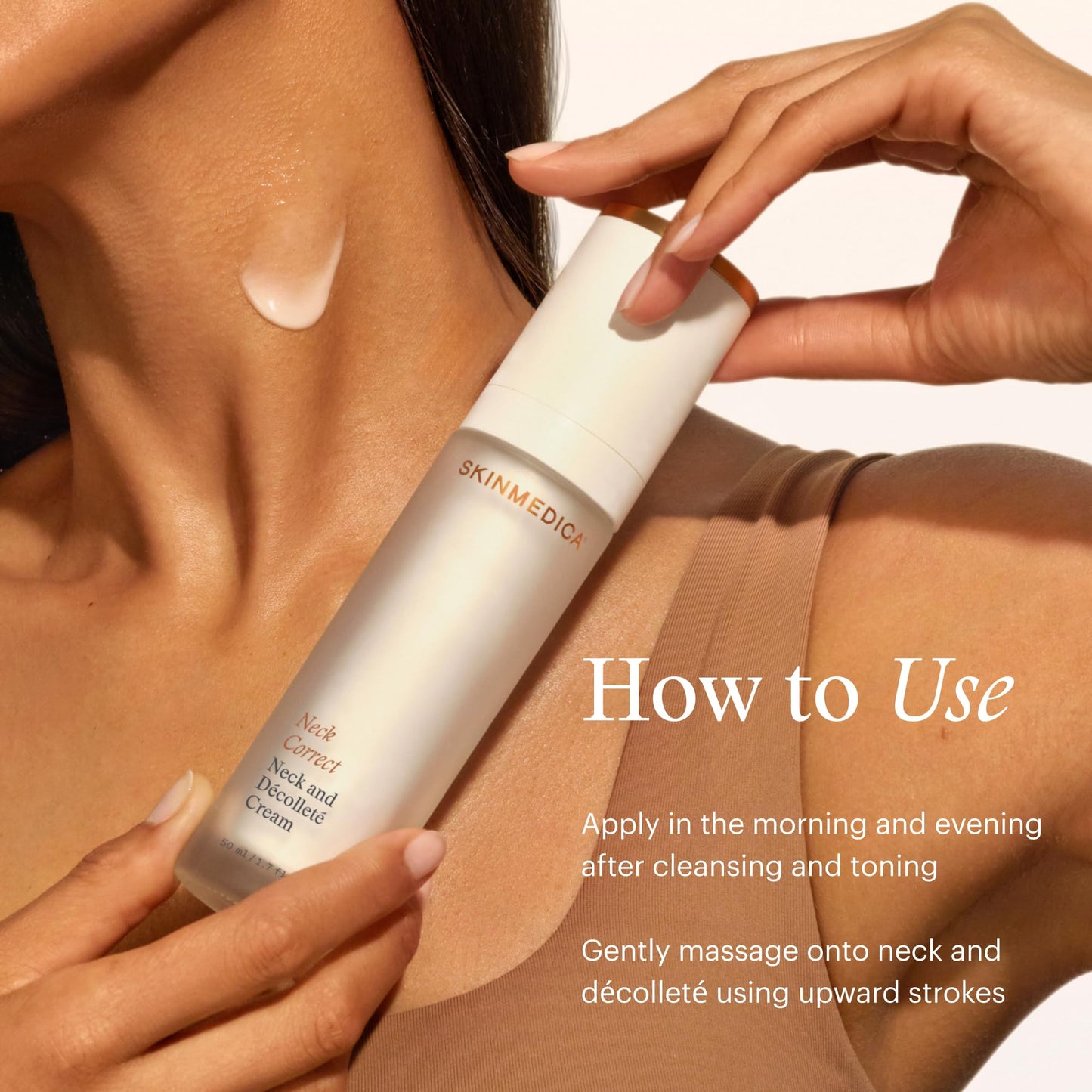 SkinMedica Neck Correct Cream - Your Ultimate Age-Defying Wrinkle Cream for Face & Neck to Visibly Tighten and Lift Sagging Skin, NEW PACKAGING, 1.7 Oz