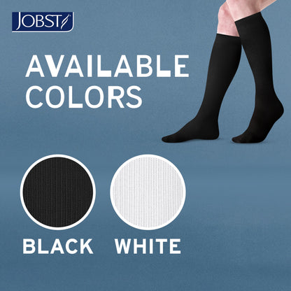 JOBST ACTIVA Athletic 8-15 mmHg Compression Socks Knee High, Closed Toe