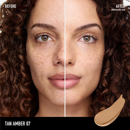 bareMinerals Complexion Rescue Natural Matte Tinted Moisturizer, Tan Amber 07, Vegan, Cruelty-Free & Dermatologist-Tested