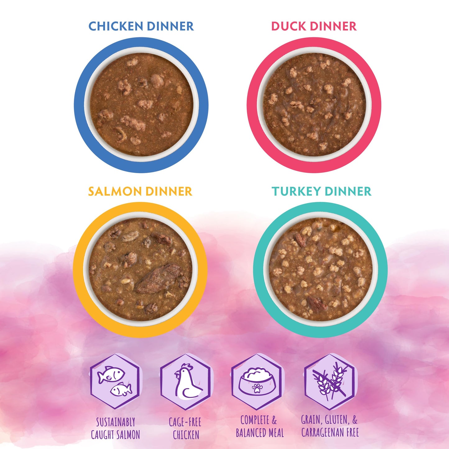 Soulistic Moist and Tender, Mystic Menu Variety Pack, 3oz Can, Pack of 12