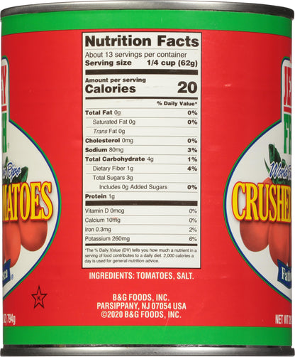 Jersey Fresh Crushed Tomatoes, Fattoria Fresca, 28 Ounce (Pack of 12)