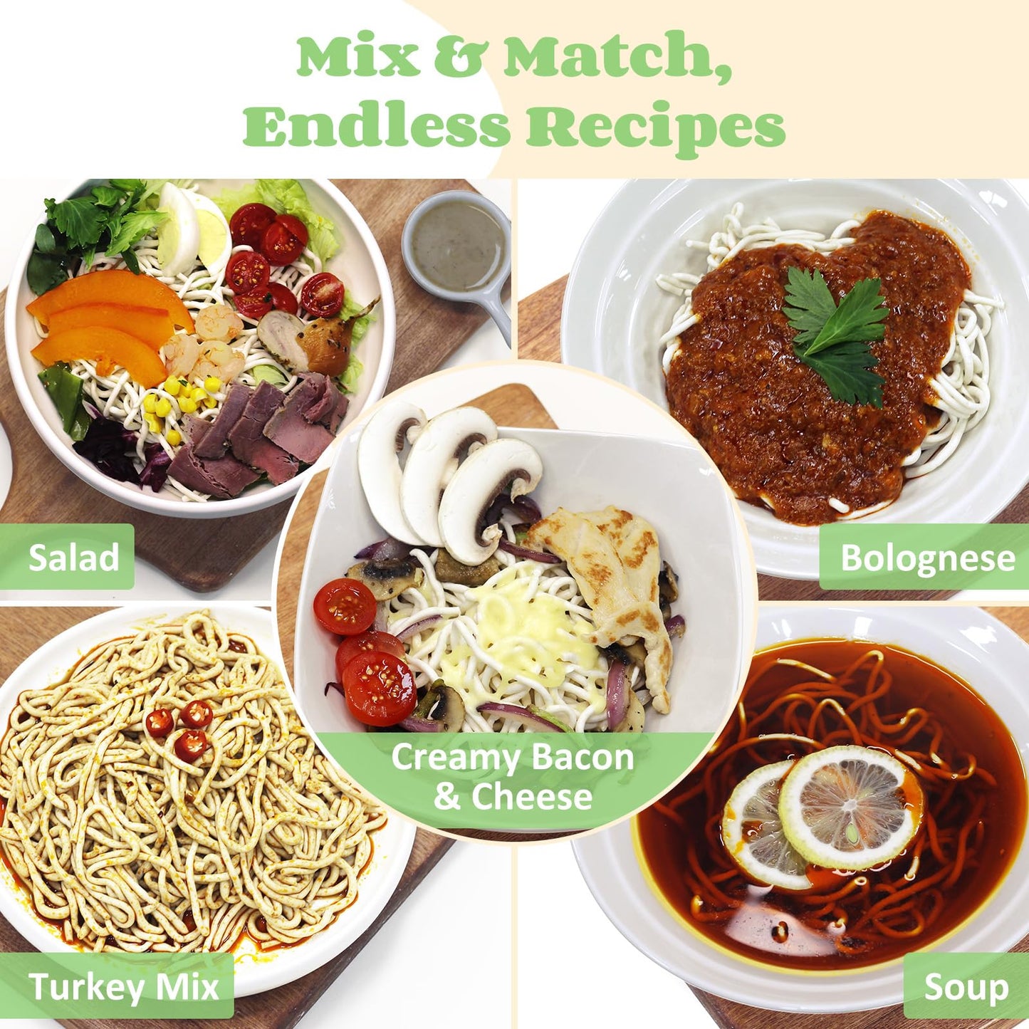 HealSpot Tofu Noodles, High protein ramen, Sugar free Pasta, Low Carb, Low Fat, Non GMO, Keto and Plant Based Friendly Instant Ramen, Ready to Eat Meals, Made with Pure Soy Milk(6 packs)