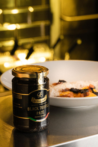 La Rustichella - Black Truffle Patè 3.17 oz (90 gr) - 100% Made in Italy | Vegan, Gluten-Free, Cholesterol-Free