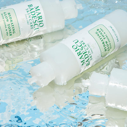 Mario Badescu Hydrating Glow Toner with Jojoba & PHA - Brightens, Rejuvenates, and Nourishes for Luminous Skin - Facial Toner and Serum Formula with Cooling Sensation