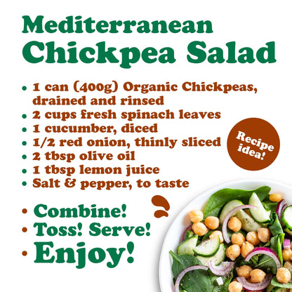 Food to Live Organic Canned Chickpeas, 14 oz (Pack of 4) - Unsalted Non-GMO Garbanzo Beans. Vegan. USDA Certified Organic. Good Source of Fiber and Protein. Wholesale. Made in Italy