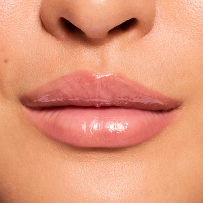 ColourPop Fresh Kiss Glossy Lip Balm - Hydrating Lip Care Enriched with Peptides, Hyaluronic Acid, Shea Butter & Vitamin E for an Ultra-Cushiony Formula - Strawberry Milk (0.49 oz)